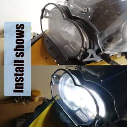 Motorcycle Headlight Protector Grill Grille For BMW R1200GS For r1200gs Adventure 2004-2012 R 1200GS Headlamp Protection Cover