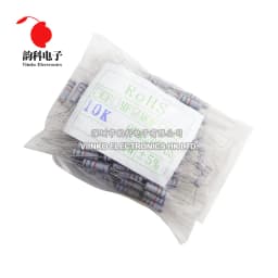 20pcs 2W Metal oxide film Resistor 5% 1R ~ 10M 100R 220R 330R 1K 2.2K 3.3K 4.7K 10K 22K 47K 100K 1M 100 220 330 ohm Carbon Film
