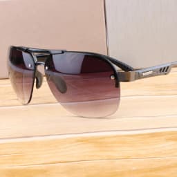 Classic Gradient Lens Sunglasses Men Women Luxury Driving Pilot Sunglasses Fashion Rimless Sun Glasses Female Male Eyewear
