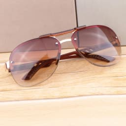 Classic Gradient Lens Sunglasses Men Women Luxury Driving Pilot Sunglasses Fashion Rimless Sun Glasses Female Male Eyewear