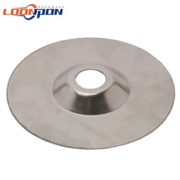 125mm Electroplated Diamond Cutting Disc Grinding Wheel Bowl Shape Discs for Glass Ceramic Jade 46Grit 150 Grit 1pc