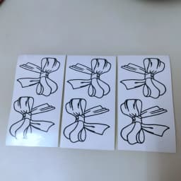 New 2021 Dark Bow Faux Tatouage Stickers Temporary Women Sexy Transferable Tattoo  Body Art Waterproof Long Lasting Thigh Tattoo