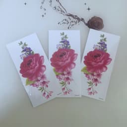 New 2021 Dark Bow Faux Tatouage Stickers Temporary Women Sexy Transferable Tattoo  Body Art Waterproof Long Lasting Thigh Tattoo