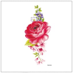 New 2021 Dark Bow Faux Tatouage Stickers Temporary Women Sexy Transferable Tattoo  Body Art Waterproof Long Lasting Thigh Tattoo