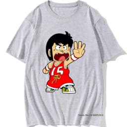 Men's Funny T-shirt Gigi La Top Basket Oversize Cartoon 80s 90s Unisex New Fashion T-shirt Casual Stile Estate Anime
