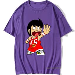 Men's Funny T-shirt Gigi La Top Basket Oversize Cartoon 80s 90s Unisex New Fashion T-shirt Casual Stile Estate Anime