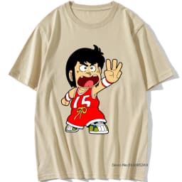 Men's Funny T-shirt Gigi La Top Basket Oversize Cartoon 80s 90s Unisex New Fashion T-shirt Casual Stile Estate Anime