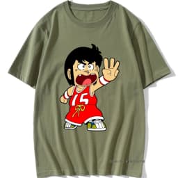 Men's Funny T-shirt Gigi La Top Basket Oversize Cartoon 80s 90s Unisex New Fashion T-shirt Casual Stile Estate Anime