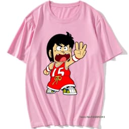 Men's Funny T-shirt Gigi La Top Basket Oversize Cartoon 80s 90s Unisex New Fashion T-shirt Casual Stile Estate Anime