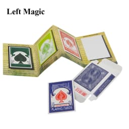 Funny 3D Advertising Magic Tricks Card Deck Appearing Magia Magician Close Up Gimmick Props Mentalism Comedy Classic toy