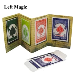 Funny 3D Advertising Magic Tricks Card Deck Appearing Magia Magician Close Up Gimmick Props Mentalism Comedy Classic toy