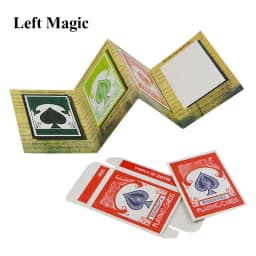 Funny 3D Advertising Magic Tricks Card Deck Appearing Magia Magician Close Up Gimmick Props Mentalism Comedy Classic toy