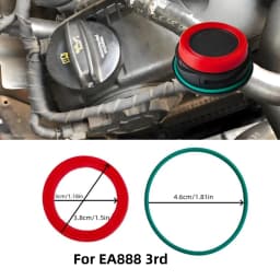 For Audi A4 A5 A6 A7 A8 A1 Q3 Q5 Q7 S4 S5 S7 VW Golf 6 7 5 4 Skoda EA888 EA211 EA111 EA113 Oil Filler Cap Rubber Sealing Gasket