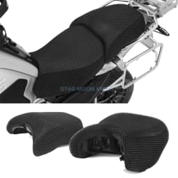 Motorcycle Anti-Slip 3D Mesh Fabric Seat Cover Breathable Waterproof Cushion For BMW R1200GS R 1200 GS LC ADV Adventure R1250GS