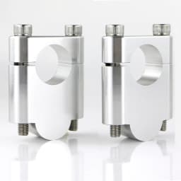 22mm 7/8" Handlebar Risers Mount Clamps Fit For Honda Grom MSX125 ST1100 NC700X NC750X CB500X CB250F Hornet250 CB300F CB400