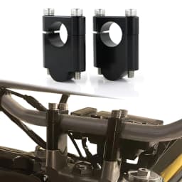 22mm 7/8" Handlebar Risers Mount Clamps Fit For Honda Grom MSX125 ST1100 NC700X NC750X CB500X CB250F Hornet250 CB300F CB400