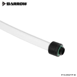 Barrow ID 9.5mm+ OD 12.7mm (3/8'-1/2') Soft Tube / ID 10mm+ OD16mm /ID13mm+OD19mm PVC hose tube Black Transpare 1Meter/pcs