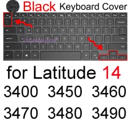 Keyboard Cover for Dell Latitude 14 5450 5440 5400 5401 5410 5411 5414 5420 5424 5430 5431 7450 Silicone Protector Case 14