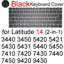 Keyboard Cover for Dell Latitude 14 5450 5440 5400 5401 5410 5411 5414 5420 5424 5430 5431 7450 Silicone Protector Case 14