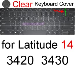 Keyboard Cover for Dell Latitude 14 5450 5440 5400 5401 5410 5411 5414 5420 5424 5430 5431 7450 Silicone Protector Case 14