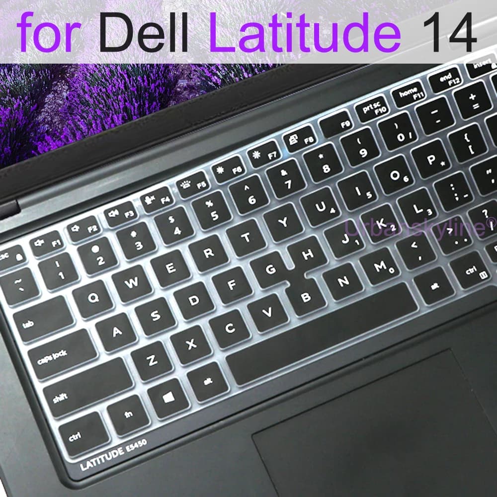 Keyboard Cover for Dell Latitude 14 5450 5440 5400 5401 5410 5411 5414 5420 5424 5430 5431 7450 Silicone Protector Case 14