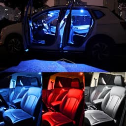2PCS W5W 194 T10 Glass Housing Cob LED Home Bulb 6000K Wedge License Plate Lamp Dome Light White Diedo Auto Interior Read 12V DC