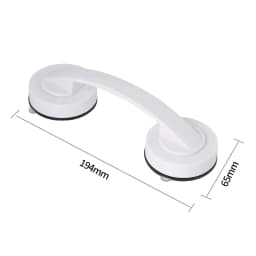 KK&FING Glass Door Sliding Door Handles Closet Cupboard Door Handles Toilet Lid Refrigerator Door Suction Cup Pulls Free Punch