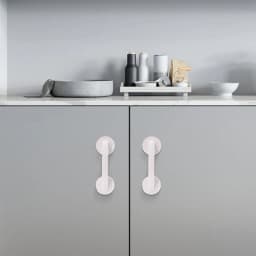 KK&FING Glass Door Sliding Door Handles Closet Cupboard Door Handles Toilet Lid Refrigerator Door Suction Cup Pulls Free Punch