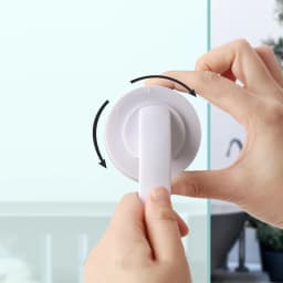 KK&FING Glass Door Sliding Door Handles Closet Cupboard Door Handles Toilet Lid Refrigerator Door Suction Cup Pulls Free Punch