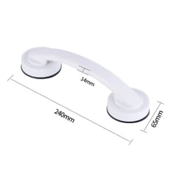 KK&FING Glass Door Sliding Door Handles Closet Cupboard Door Handles Toilet Lid Refrigerator Door Suction Cup Pulls Free Punch
