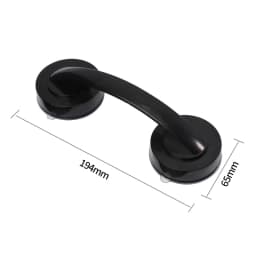 KK&FING Glass Door Sliding Door Handles Closet Cupboard Door Handles Toilet Lid Refrigerator Door Suction Cup Pulls Free Punch