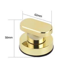 KK&FING Glass Door Sliding Door Handles Closet Cupboard Door Handles Toilet Lid Refrigerator Door Suction Cup Pulls Free Punch