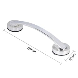 KK&FING Glass Door Sliding Door Handles Closet Cupboard Door Handles Toilet Lid Refrigerator Door Suction Cup Pulls Free Punch