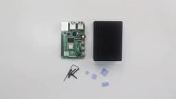 Raspberry Pi 4 Aluminum Alloy Case Metal Protective Enclosure Passive Cooling Shell Heat Dissipation for Raspberry Pi 4 Model B