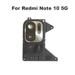 New For Xiaomi Redmi Note 10 10S Back Camera Glass Rear Lens Frame With Glue Sticker Adhesive 4G 5G 10T