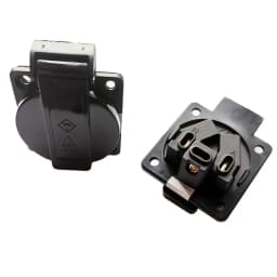 1pcs Black 10A 15A Australia Outdoor Industry Waterproof Socket New Zealand AU Power Electrical Wiring Receptacle Outlet 250V