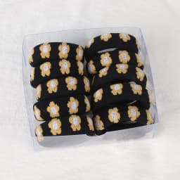 10PCS Big High Elastic Hair Bands Basic Black Wide Side Thick Rubber Band Women Girl Ponytail Holder Scrunchies Hair Accessories