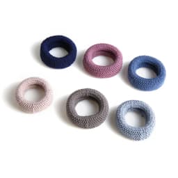 10PCS Big High Elastic Hair Bands Basic Black Wide Side Thick Rubber Band Women Girl Ponytail Holder Scrunchies Hair Accessories
