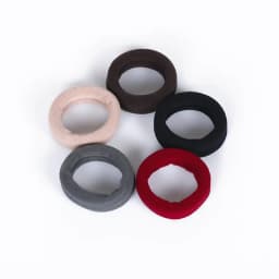 10PCS Big High Elastic Hair Bands Basic Black Wide Side Thick Rubber Band Women Girl Ponytail Holder Scrunchies Hair Accessories