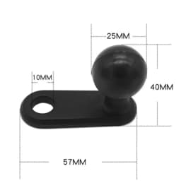 1 Inch Ball Head Motorcycle Base Stand for Garmin DSLR Gopro Xiaomi for Phone GPS Holder Mount Ram Mount Garmin Zumo/TomTom