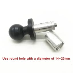 1 Inch Ball Head Motorcycle Base Stand for Garmin DSLR Gopro Xiaomi for Phone GPS Holder Mount Ram Mount Garmin Zumo/TomTom
