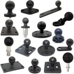 1 Inch Ball Head Motorcycle Base Stand for Garmin DSLR Gopro Xiaomi for Phone GPS Holder Mount Ram Mount Garmin Zumo/TomTom
