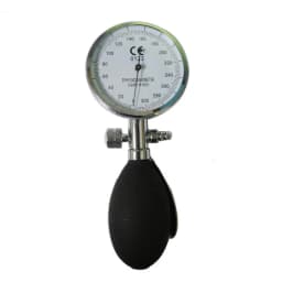 300mmhg Hand-Held Pressure Display Gauge With PVC ball For Aneroid Sphygmomanometer Blood Pressure Monitor Accessories