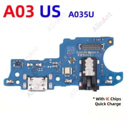 Dock USB Charger Board Port Connector Charging Flex Cable For Samsung Galaxy A01 A02 A03 A04 A05 A06 A02s A04e Core US EU 4G 5G