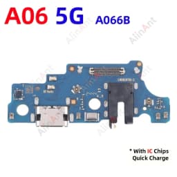 Dock USB Charger Board Port Connector Charging Flex Cable For Samsung Galaxy A01 A02 A03 A04 A05 A06 A02s A04e Core US EU 4G 5G