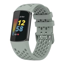 Strap For Fitbit Charge 5/6 Smart Watch Band Sports Breathable Strap Silicone Wristband For Fit Bit Charge5 Bracelet Accessories