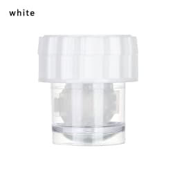 New 1PC Manually Rotatable Contact Lens Cleaner Case Portable Contact Lens Case Plastic Container Storage Holder Tools Accessori