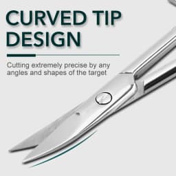 Professional Russian Manicure Inox Stainless Steel Manicure Nail Cuticle Scissors Nail Trimmer Cuticle Remover And Nails Cutter