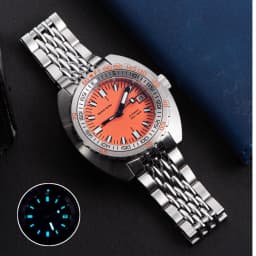 Top Brand Diver Watch Men SUB300T Automatic Mechanical Sapphire Glass Luminous Date 200m Turn Bracelet Seestern Wristwatch Retro
