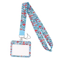 Ransitute R2239 Medical Equipment Nurse Card Holder ID Holder Bus Card Holder Staff Card Lanyard For Keys Phone DIY Hang Rope